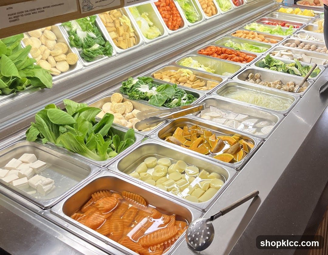 Buffet Food Display