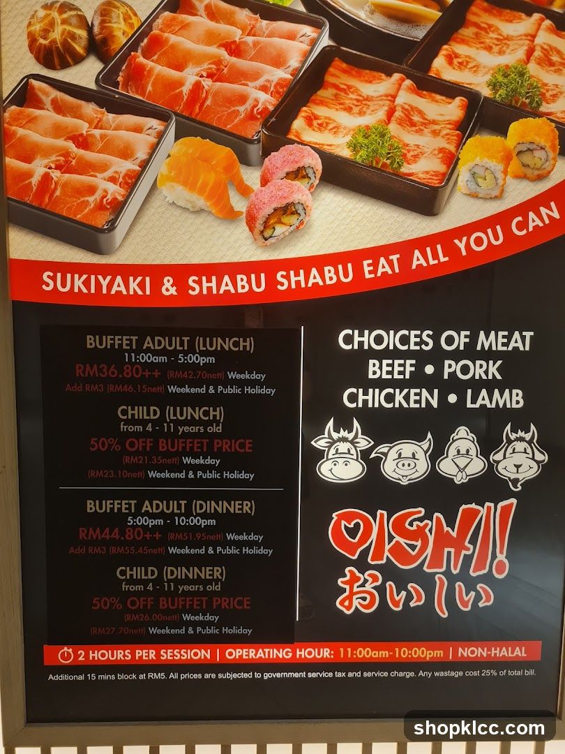 Sukiyaki & Shabu Shabu Eat All You Can