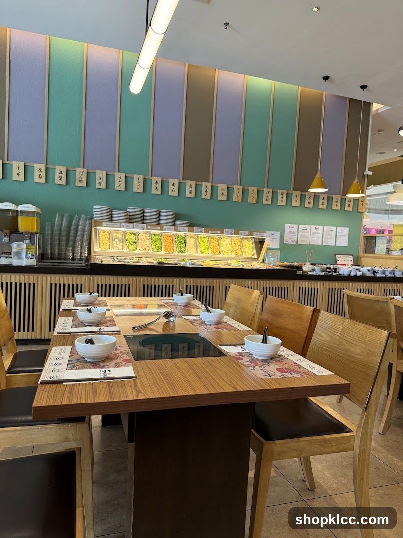 Buffet Restaurant Dining Area