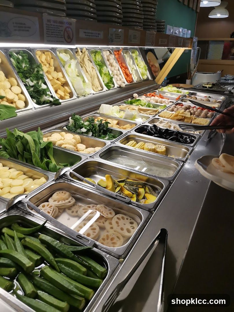 Buffet Food Display