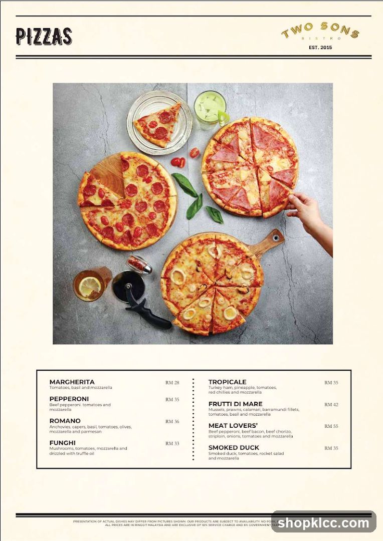 PIZZAS