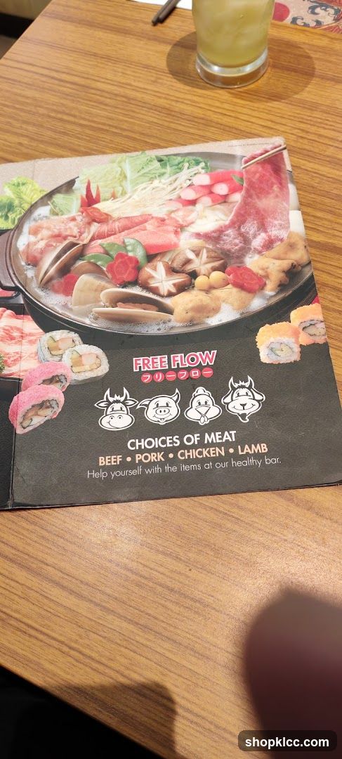 Free Flow Menu