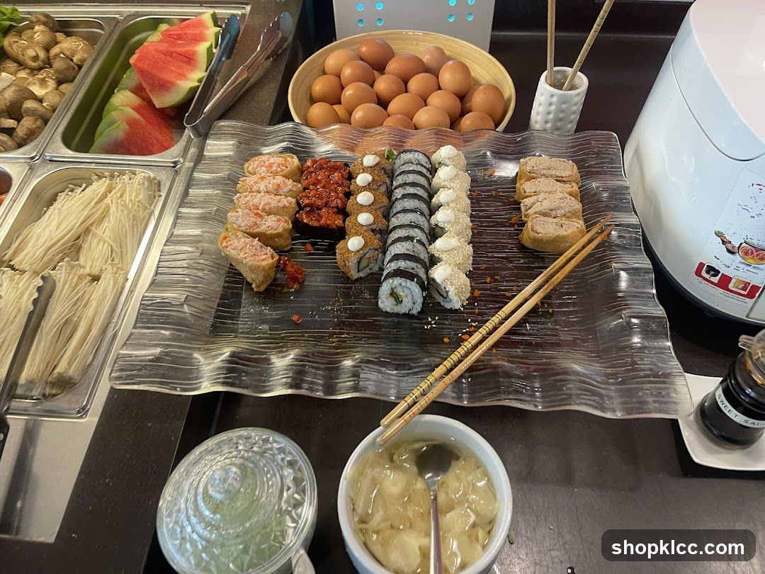 Buffet Food Display