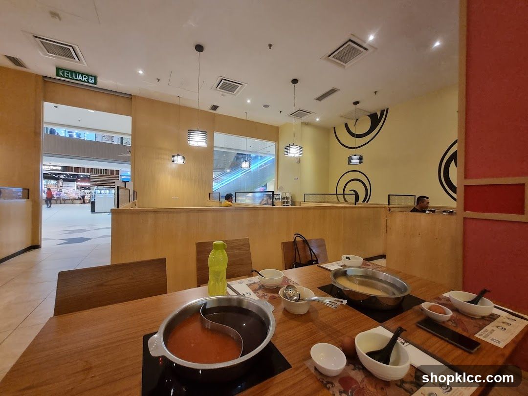 Hot Pot Restaurant Interior