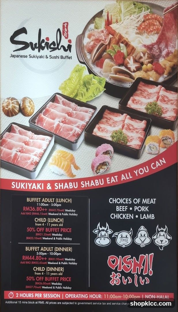 Sukichi Japanese Sukiyaki & Sushi Buffet