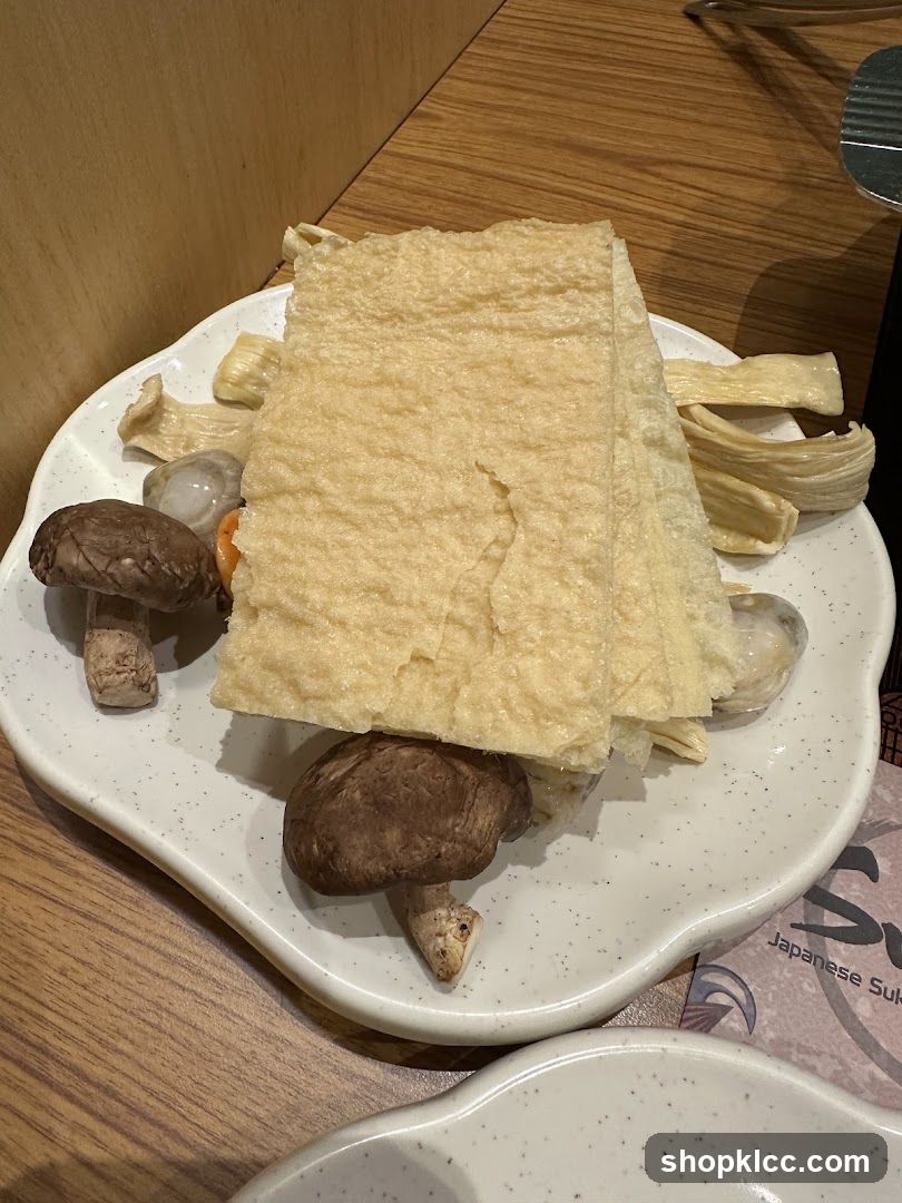 Plate of Hot Pot Ingredients