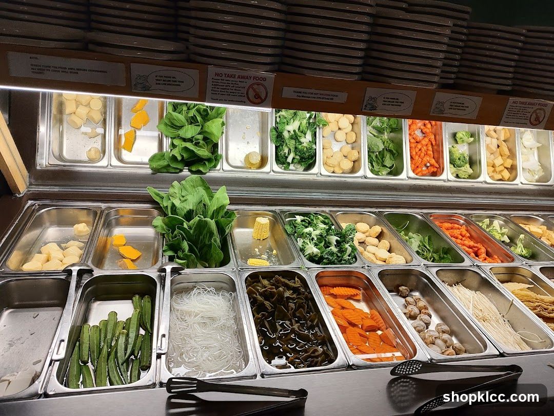 Buffet Food Display