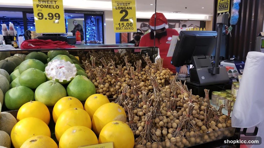 Fruit Display with Price Signs