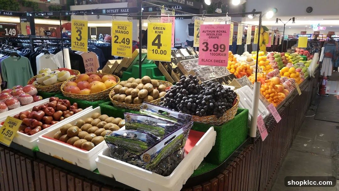Fruit Stand in a Market