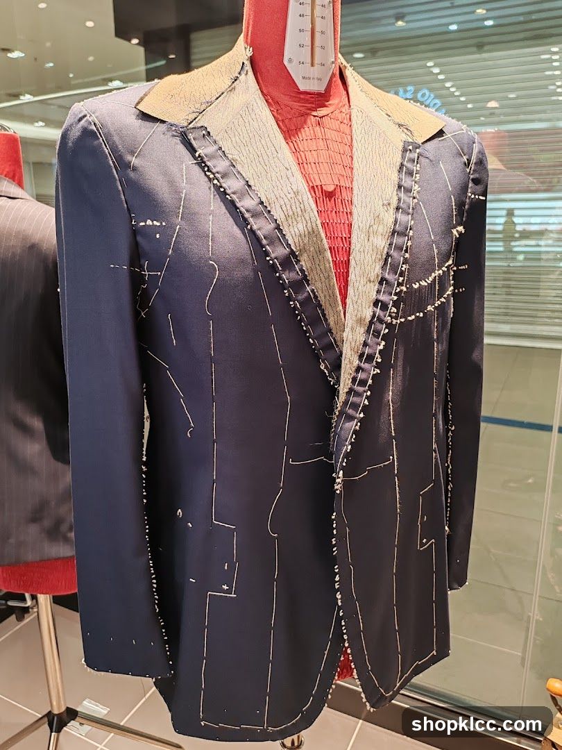 Tailor's Mannequin with Basted Jacket