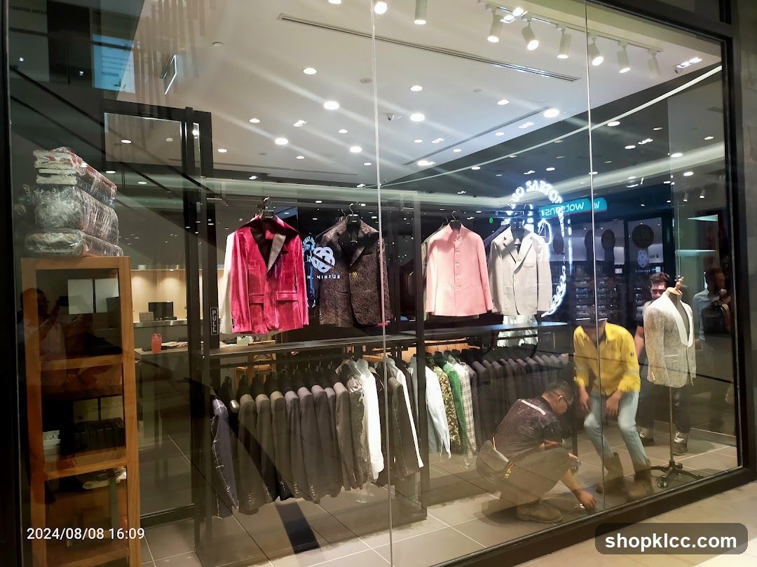 Clothing Store Window Display