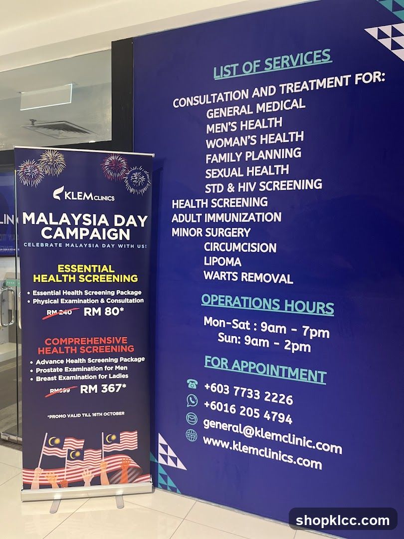 KLEM CLINICS Malaysia Day Campaign