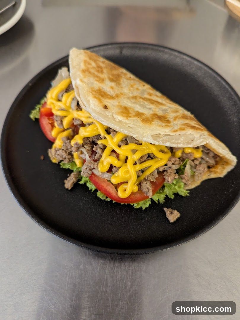 Taco with Cheese and Meat