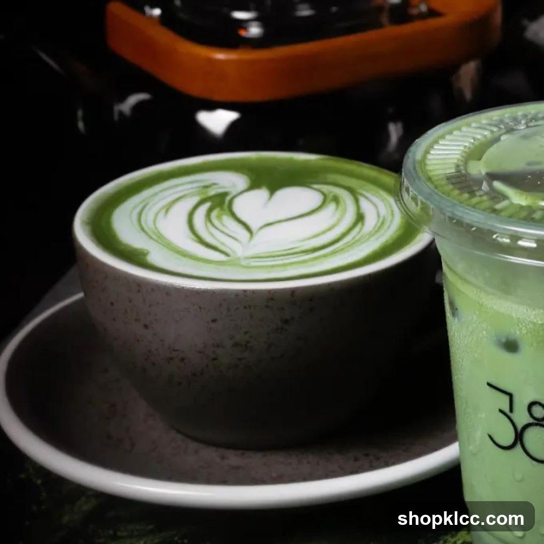 Matcha Latte Art