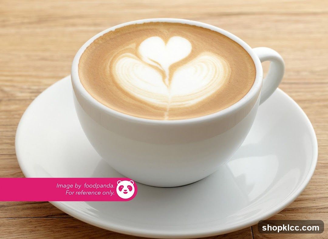 Latte with Heart Art