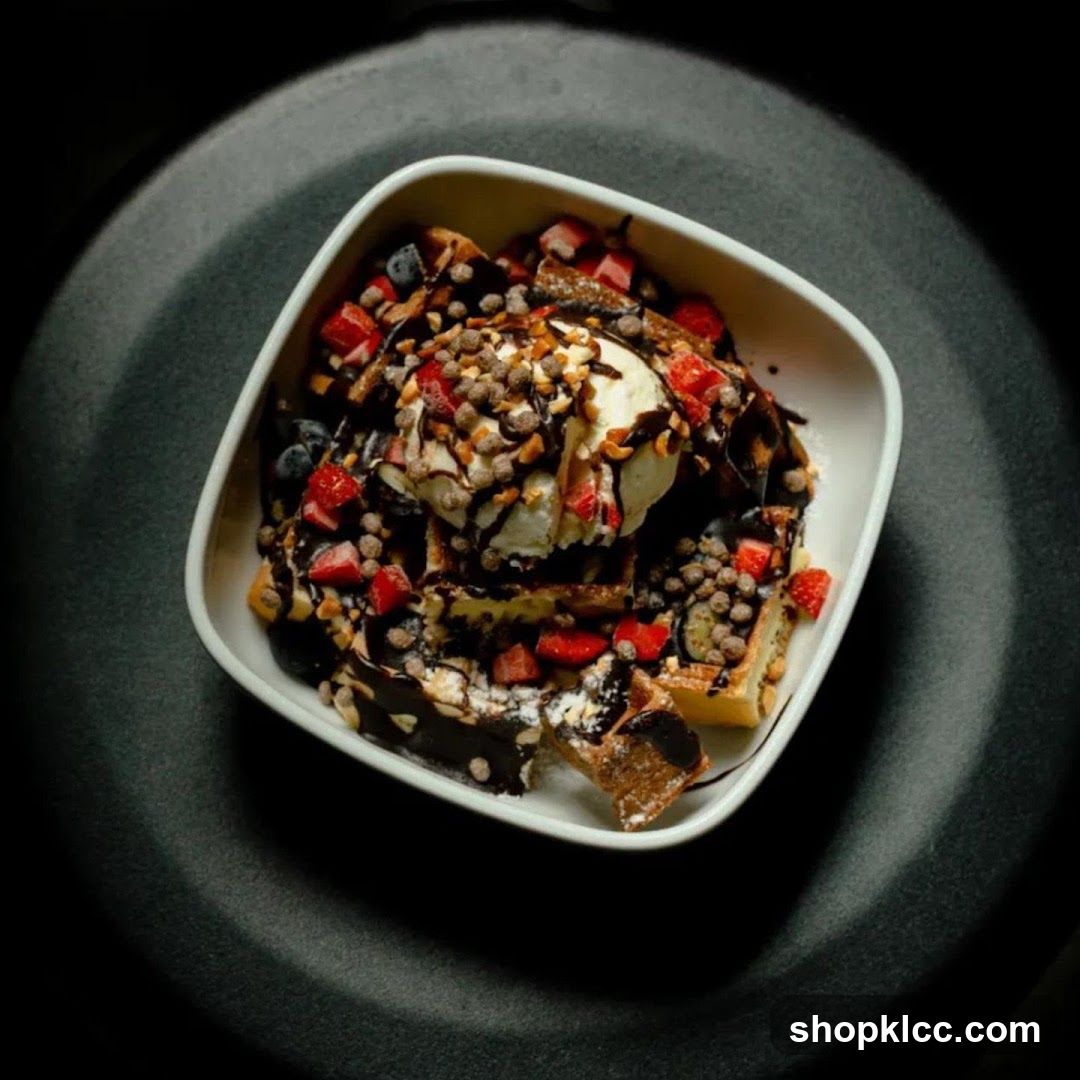 Waffle Dessert