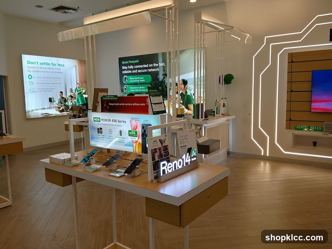 Phone Store Interior