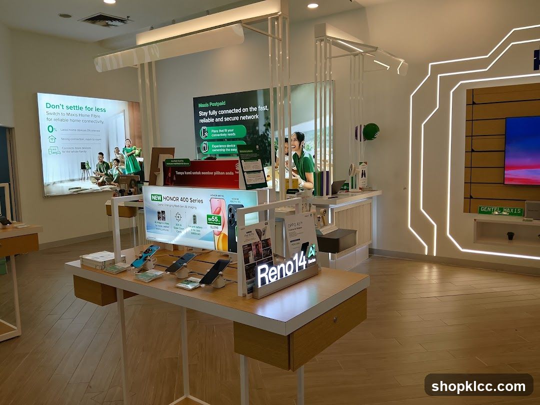 Mobile Phone Store Display