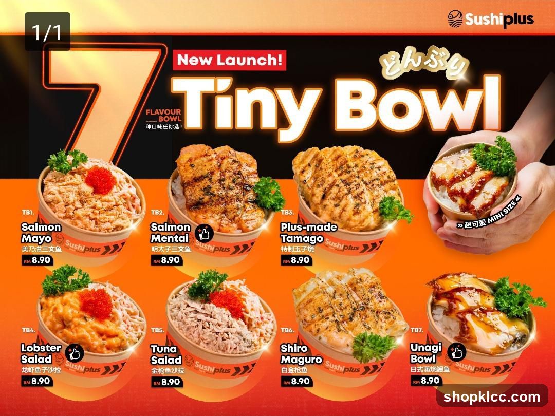 Tiny Bowl Menu