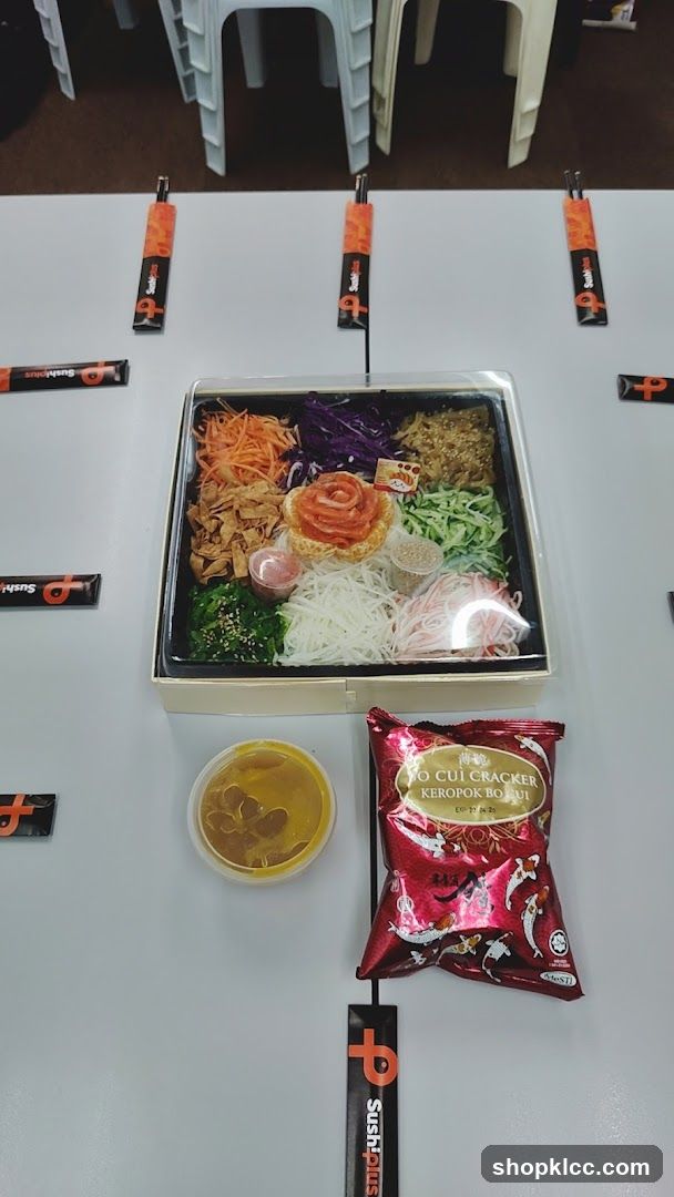 Sushi Plus Salad Platter