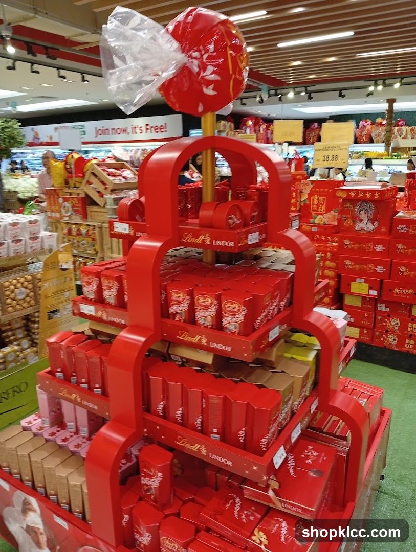 Lindt Chocolate Display