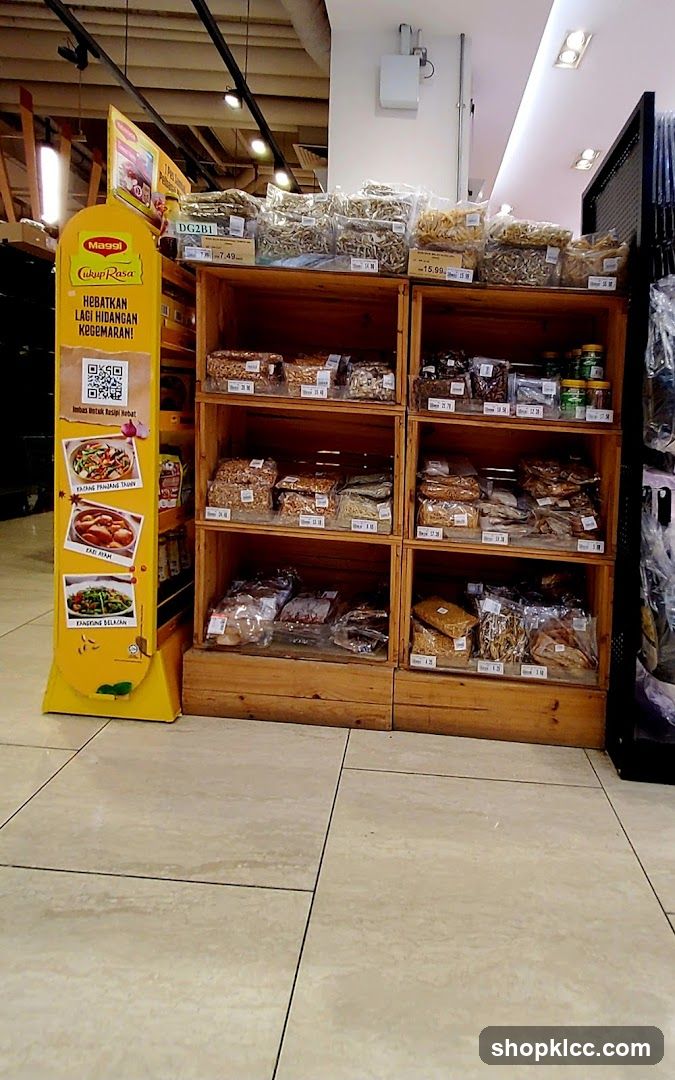 Dried Goods Display