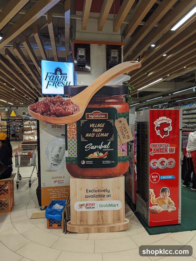 Sambal Nasi Lemak Display