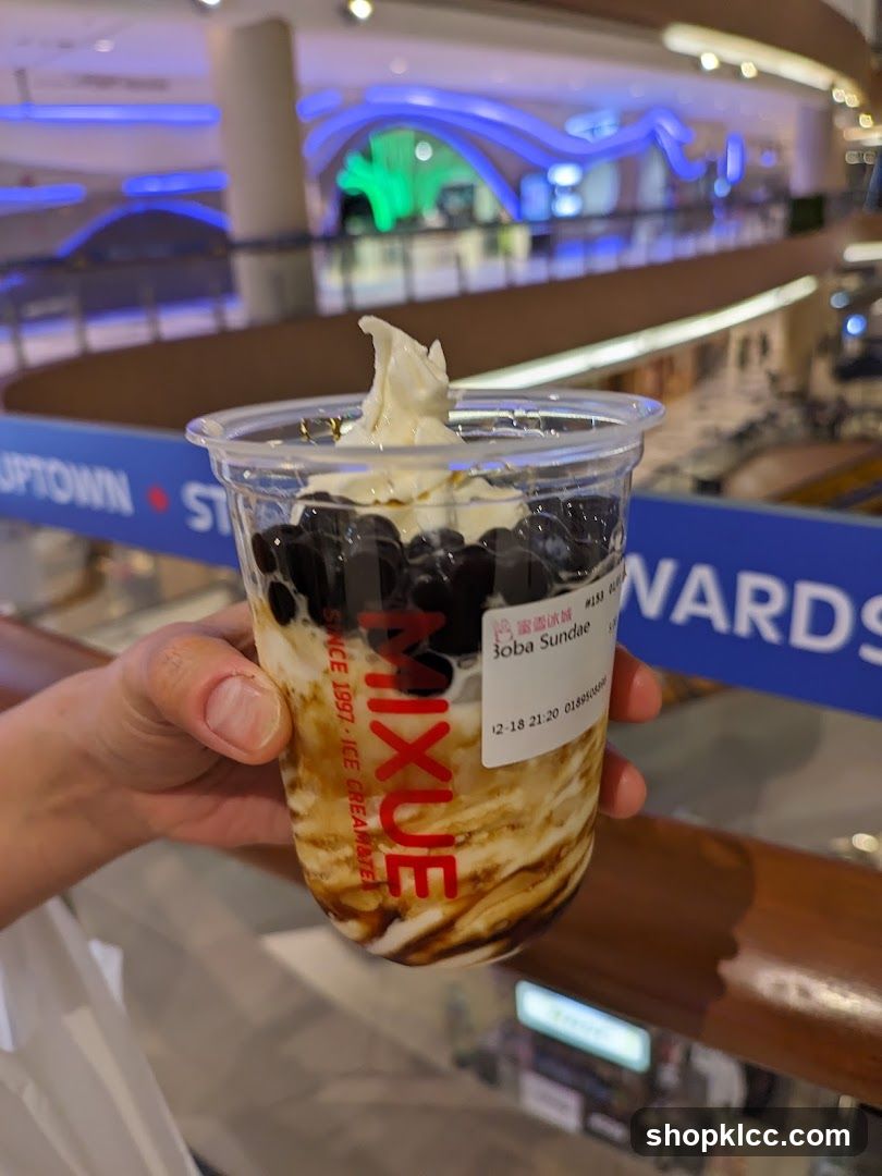Boba Sundae