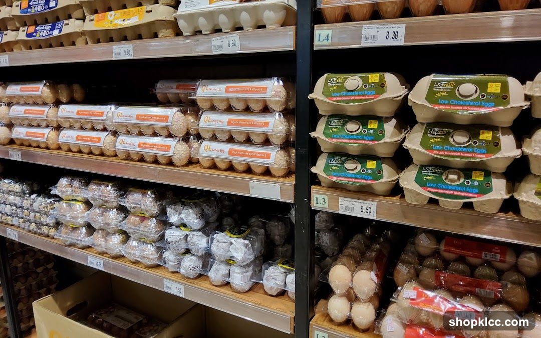 Eggs on Shelves