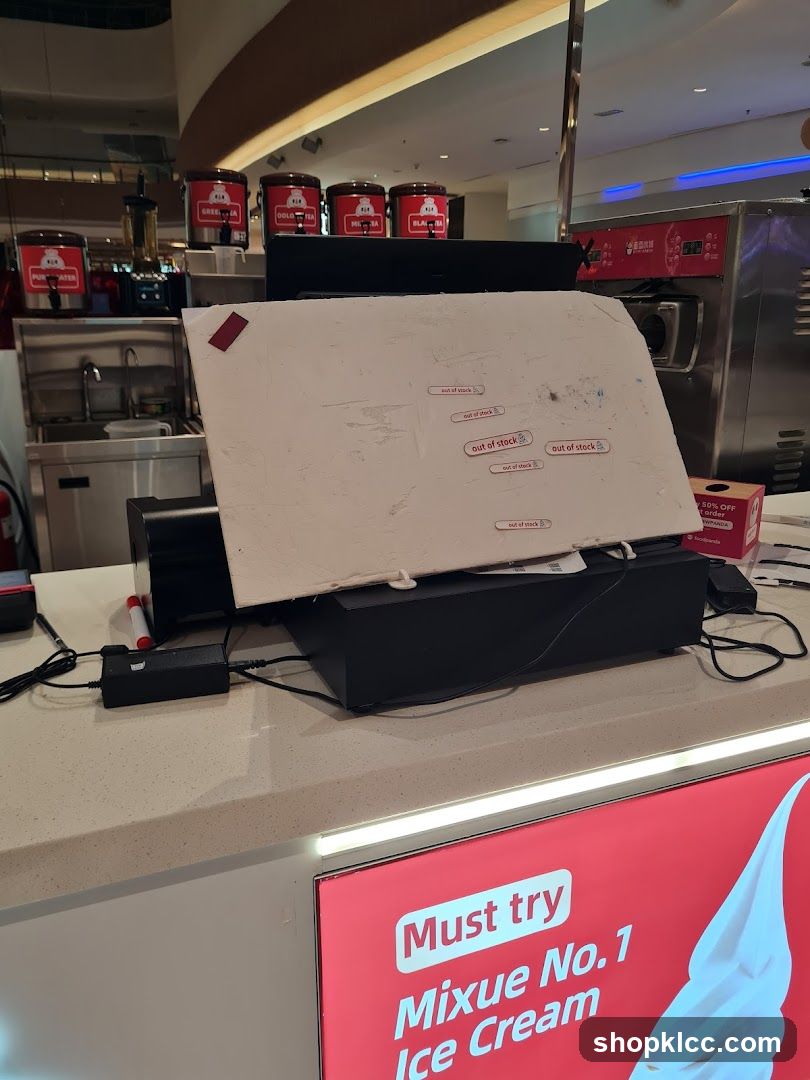 Ice Cream Counter