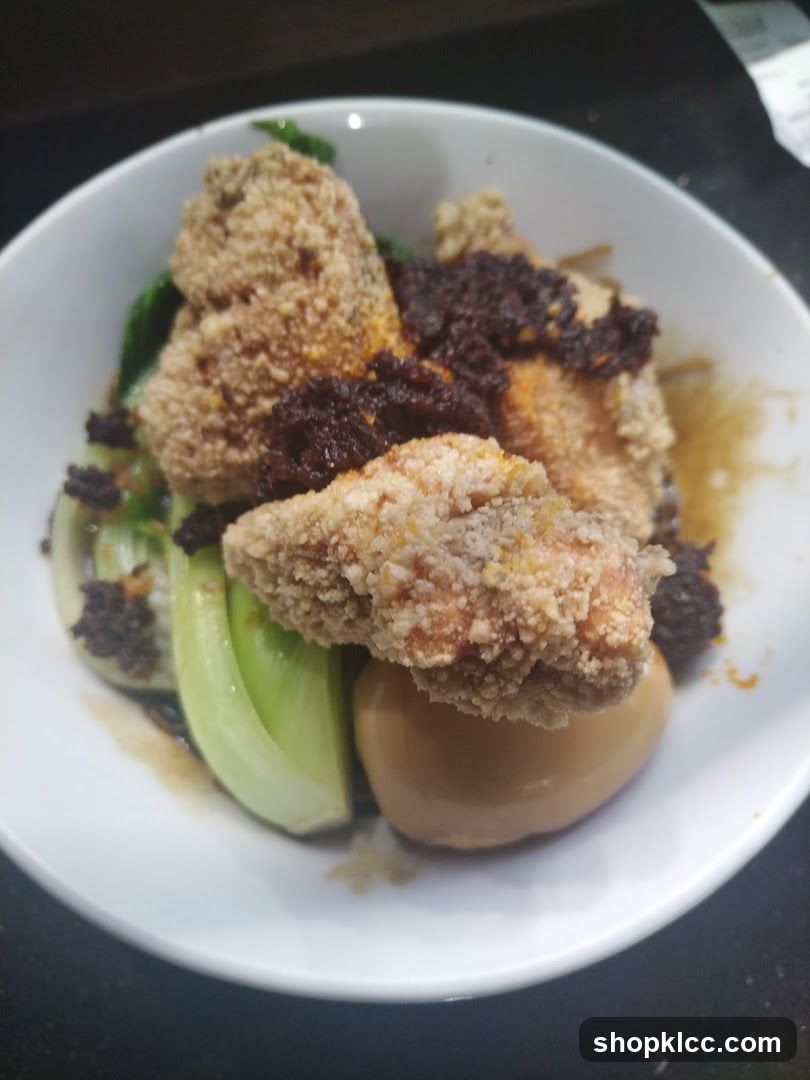 Fried Chicken and Egg Bowl