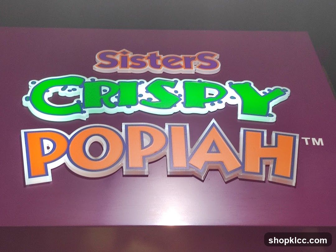 Sisters Crispy Popiah Sign