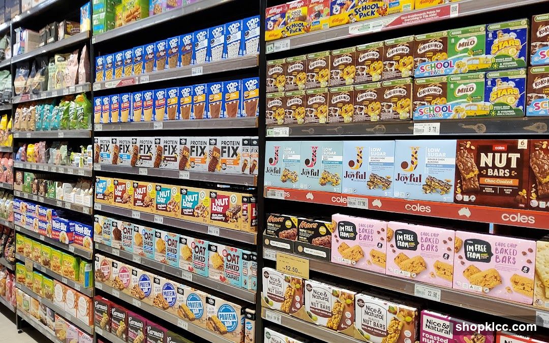 Cereal and Snack Bars Aisle