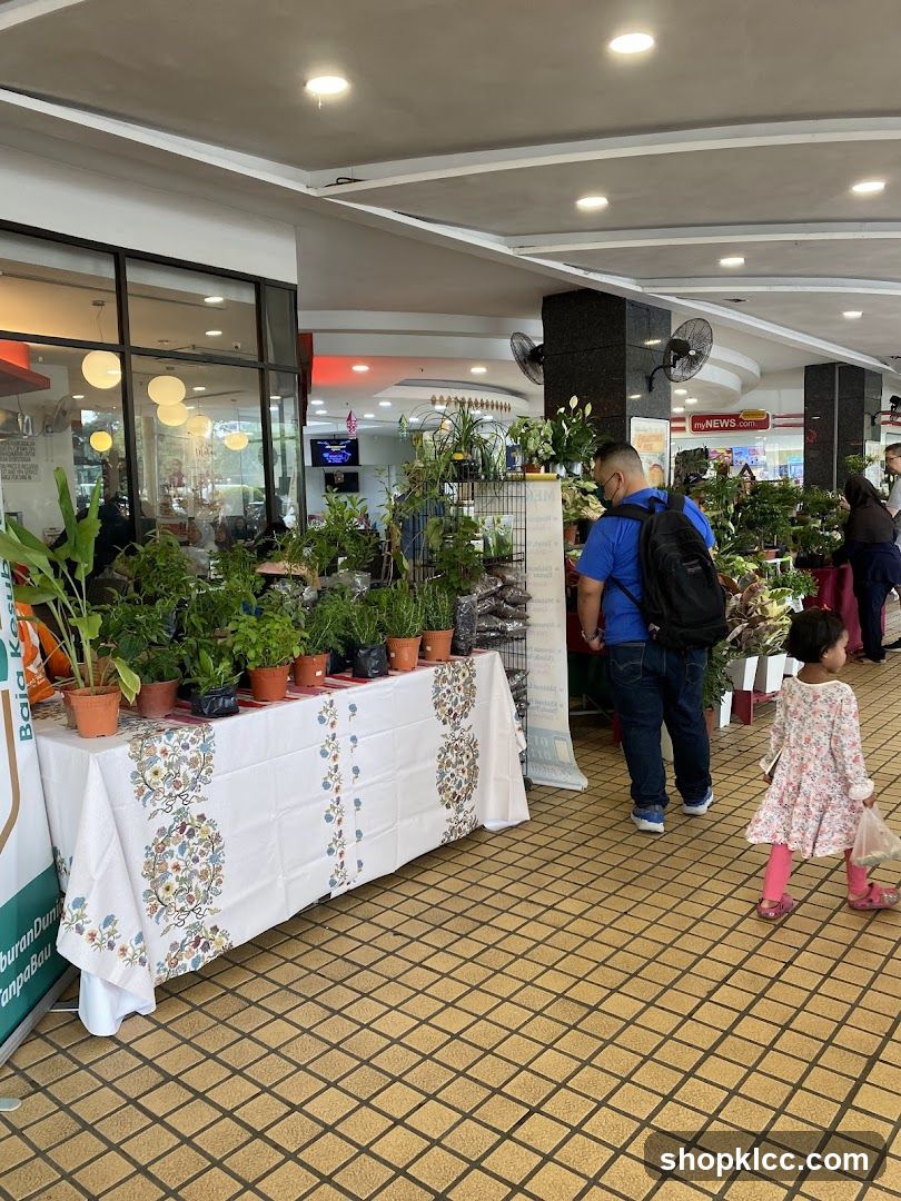 Outdoor plant stall