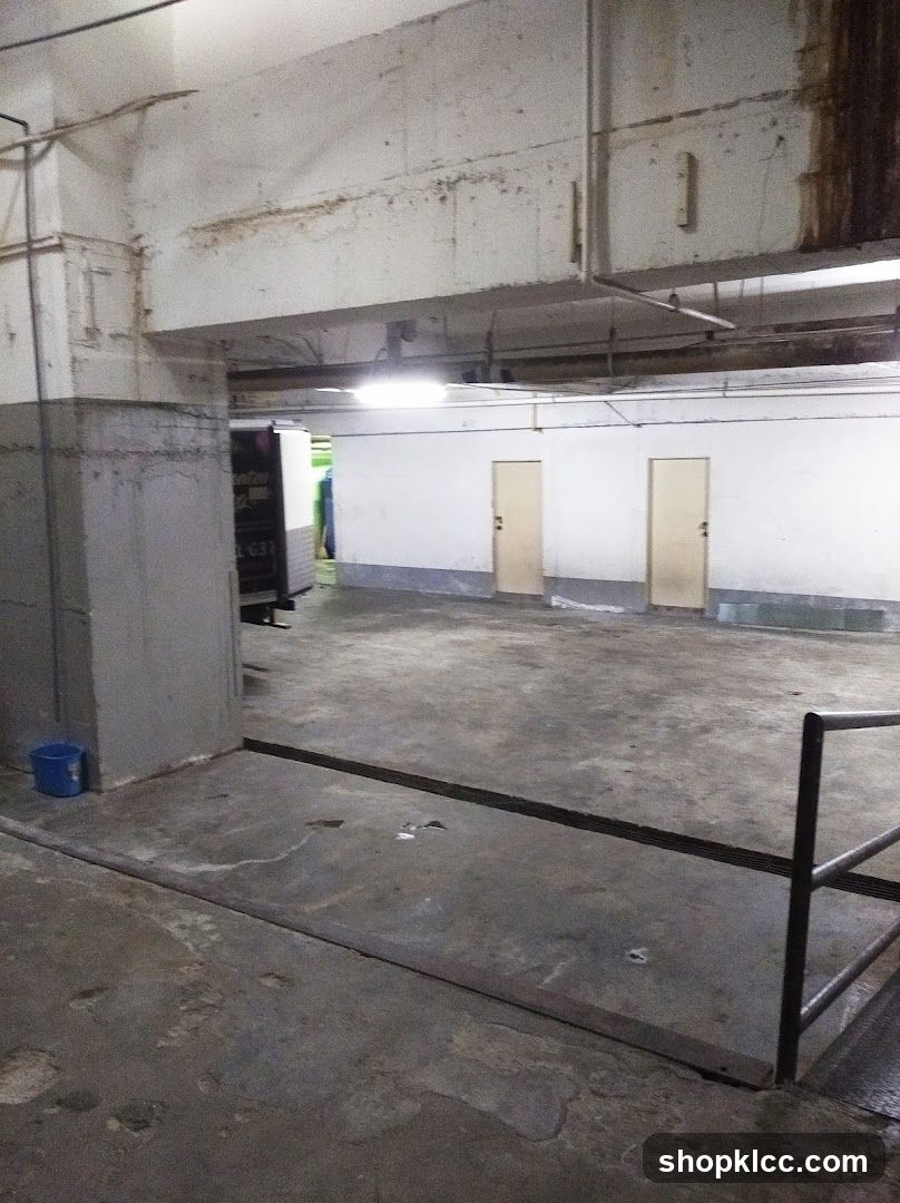 Industrial Interior with Doors