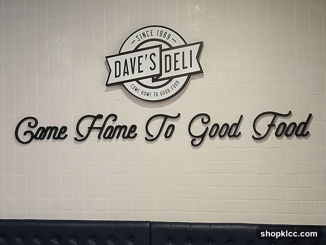 Dave's Deli Signage