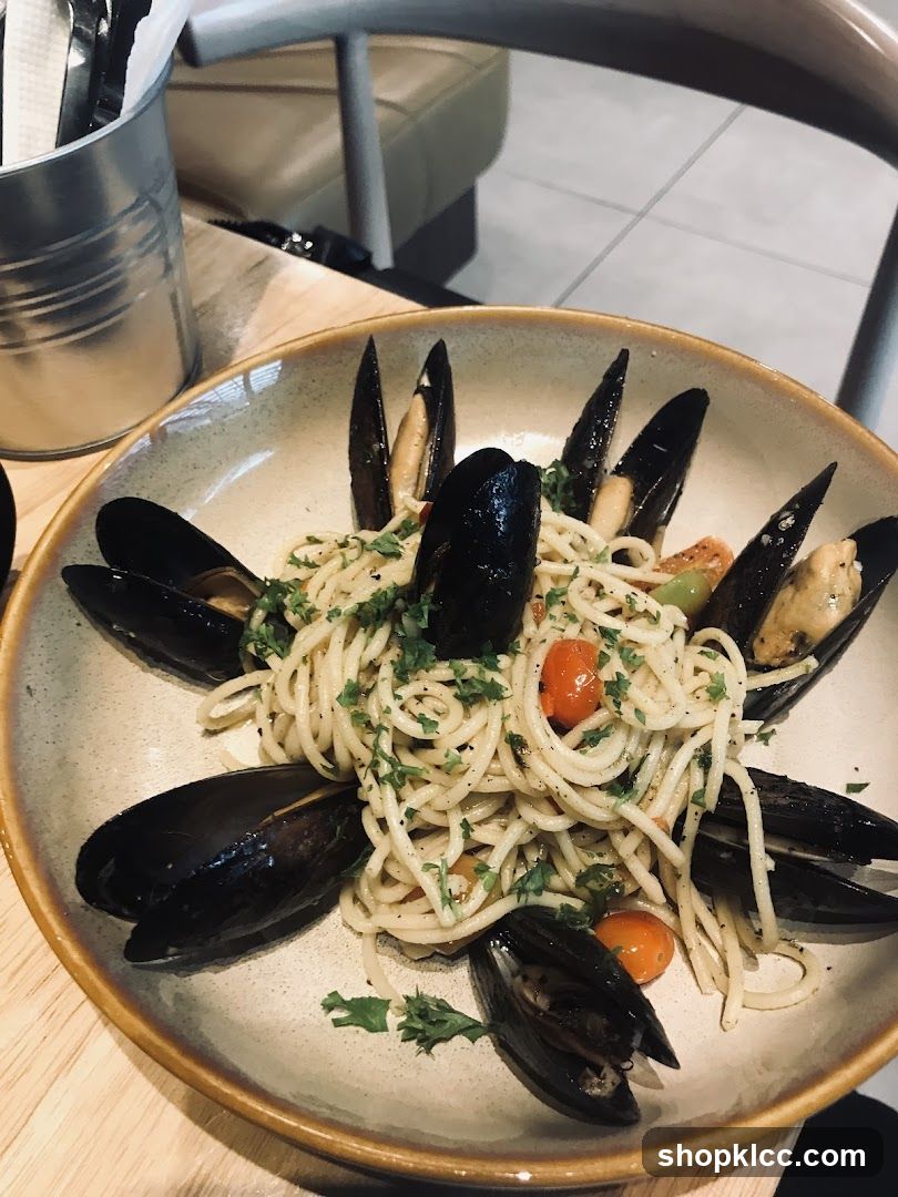 Spaghetti with Mussels