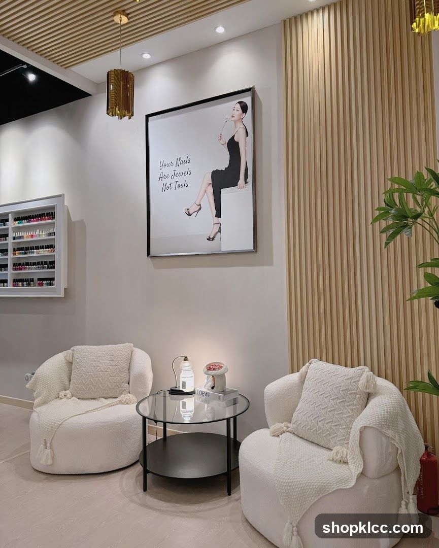 Nail Salon Waiting Area
