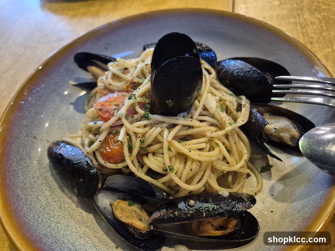 Spaghetti with Mussels