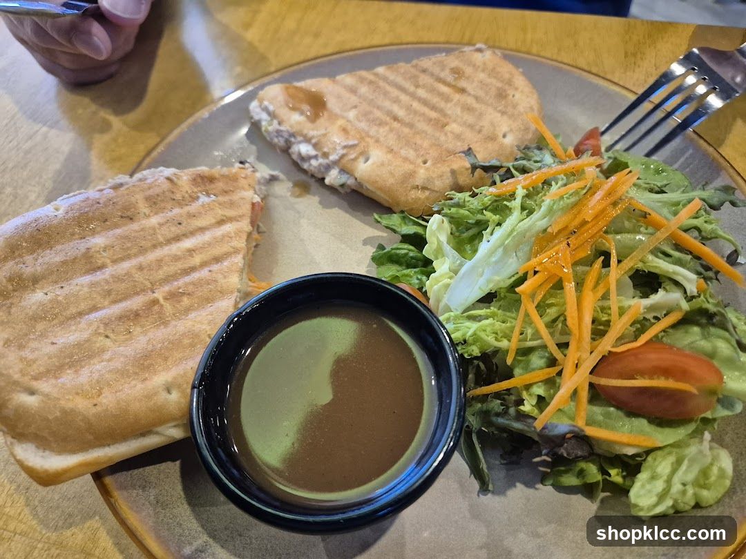 Sandwich and Salad