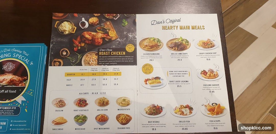 Dave's Original Hearty Main Meals