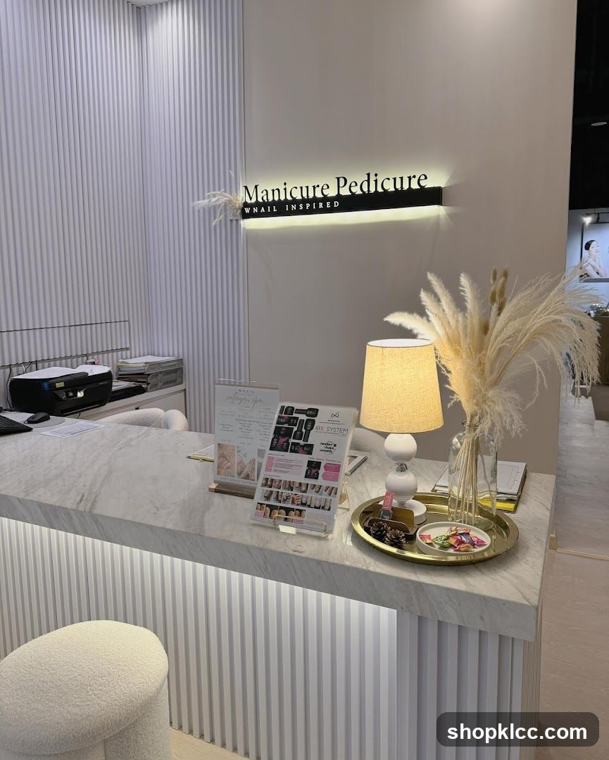 Nail Salon Reception