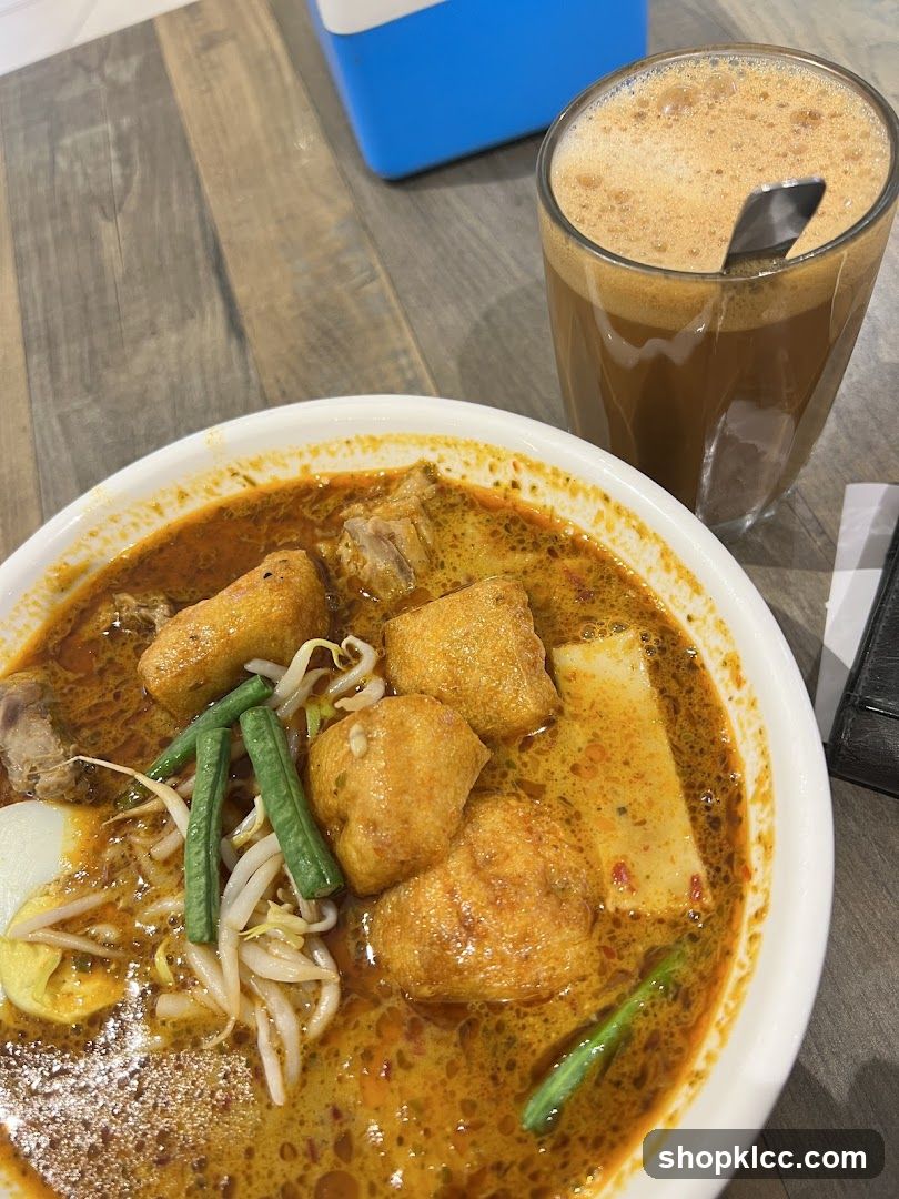 Curry Noodles and Coffee