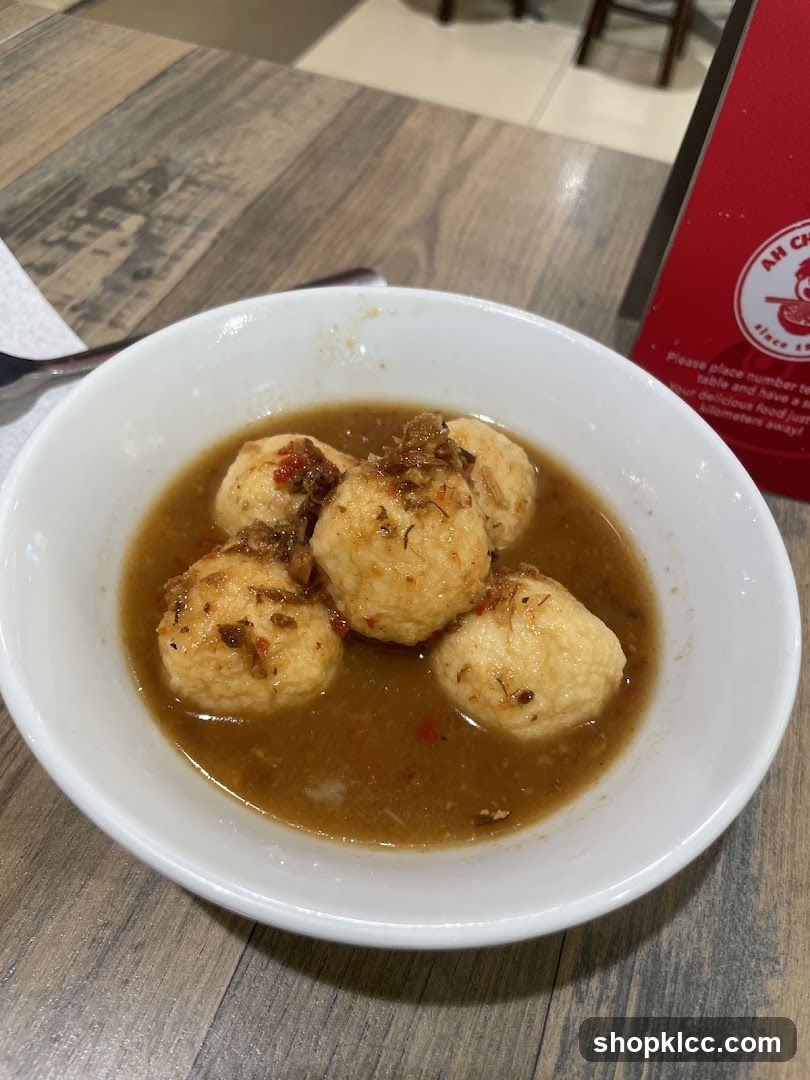 Fish Balls in Gravy