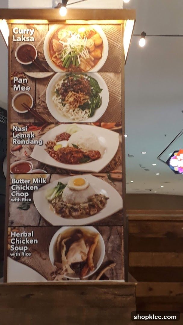Food Menu Display