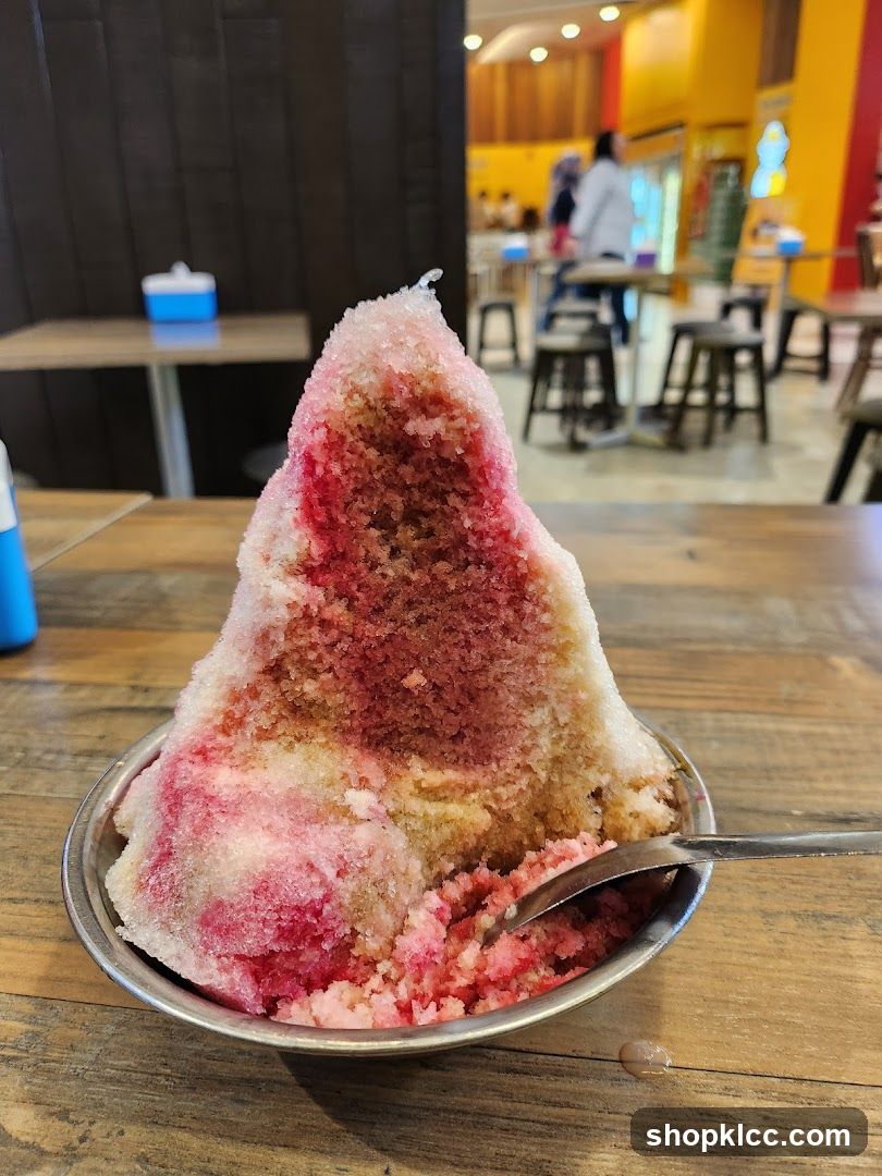 Dessert with Syrup
