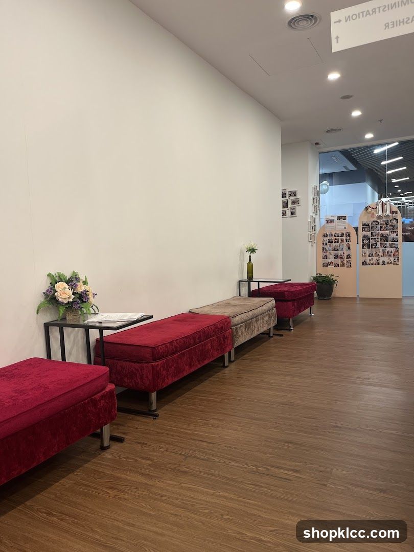Waiting Area with Benches