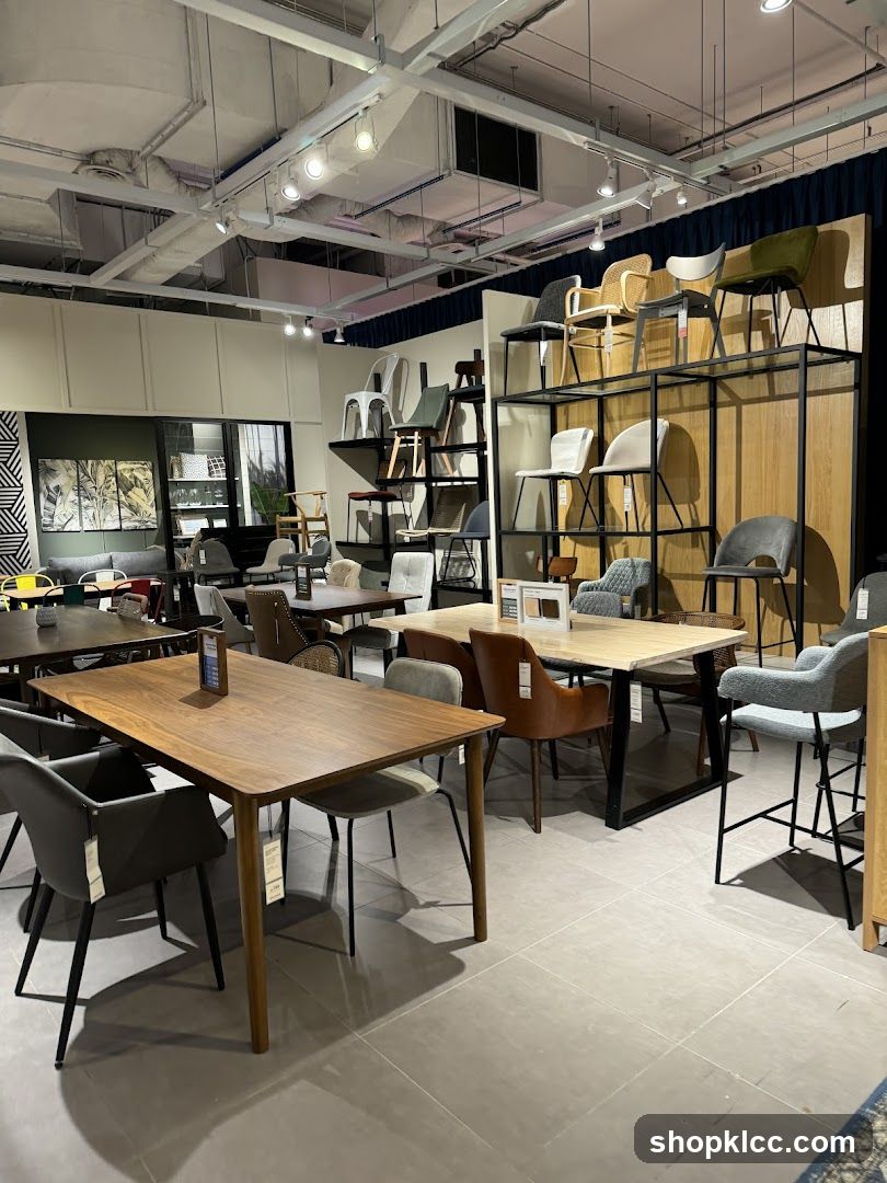 Furniture Store Display