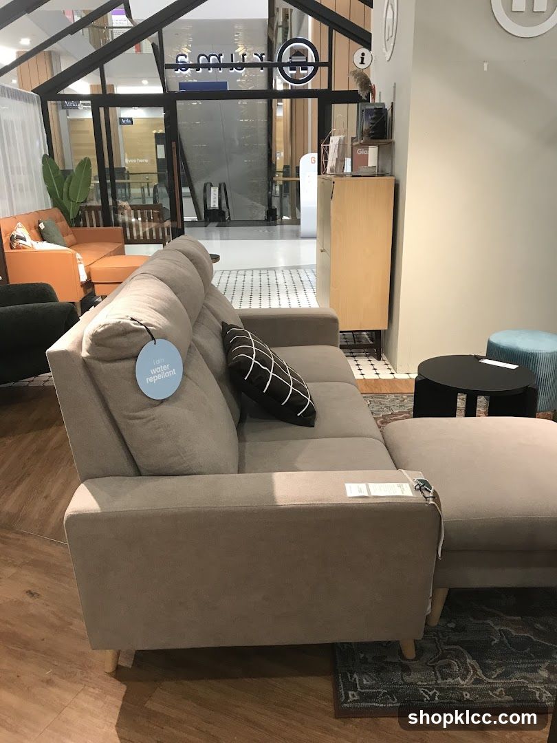 Sofa with Ottoman