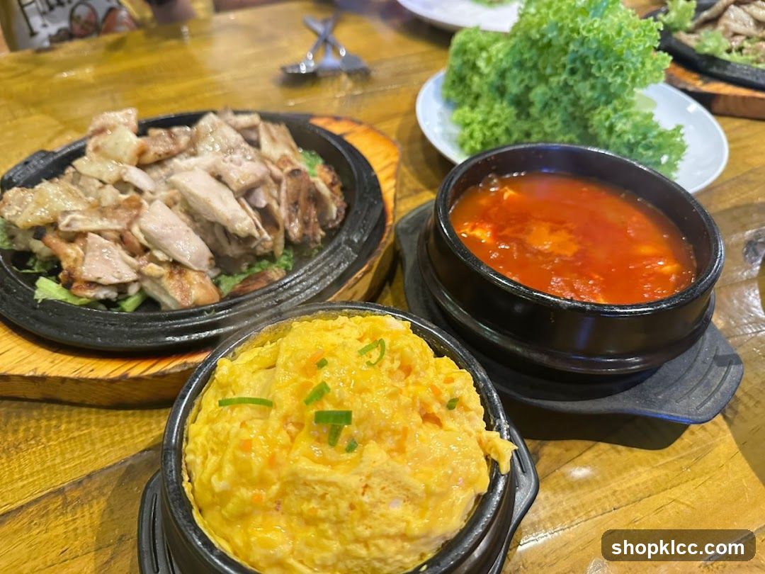 Korean Food Platter
